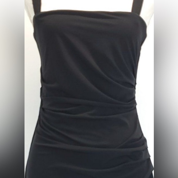 - 🔥NWT Helmut Lang Twisted Strapless Crepe Dress. Size XS - Picture 4 of 11